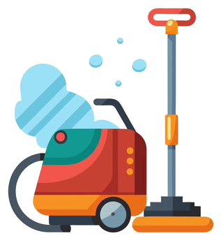 steam-cleaner-clipart-cartoon-style-vector-illustration