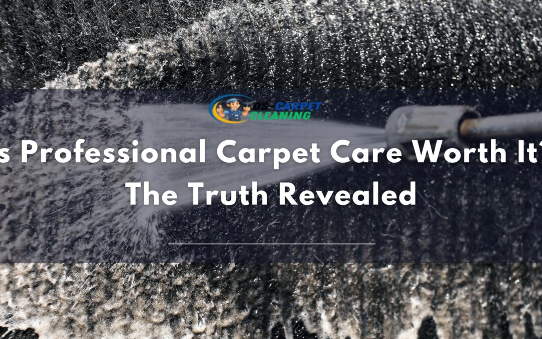 Is Professional Carpet Care Worth It? The Truth Revealed